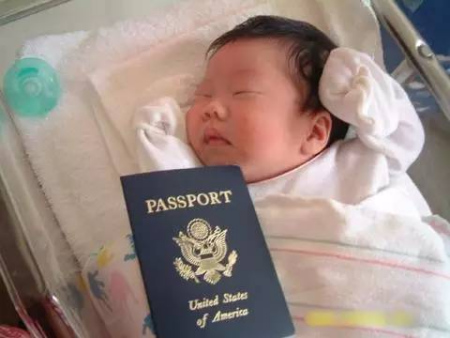 △孩子出生在美国便是美国国籍（图片来源于网络）