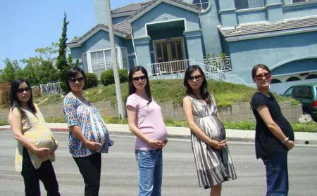 月子中心里的中国孕妇们