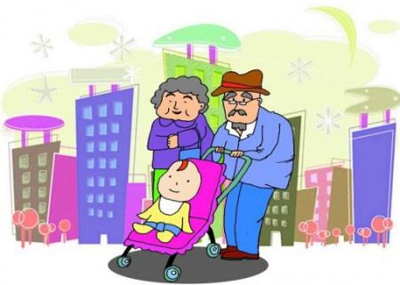 老漂族“只要儿孙好” 老漂族“只要儿孙好”
