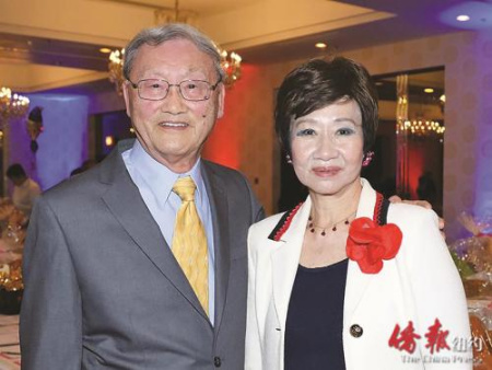 林洁辉、严欣铠夫妇受共和党推荐,首次参选莫里斯郡议政会员。(美国《侨报》) 林洁辉、严欣铠夫妇受共和党推荐,首次参选莫里斯郡议政会员。(美国《侨报》)