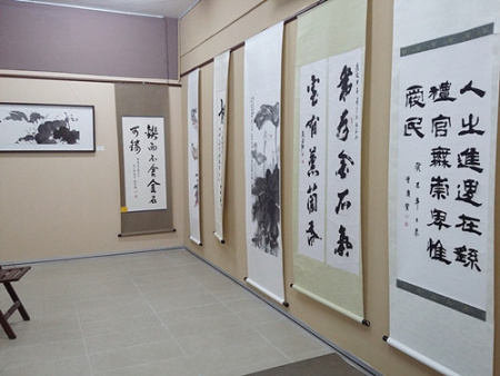展览厅可用来举行文艺作品展。（马来西亚《星洲日报》）