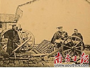 澳华历史博物馆里展示的华工老照片。 澳华历史博物馆里展示的华工老照片。