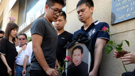 今年8月，旅法华人张朝林遭暴力抢劫致死，引发旅法华界的强烈反响