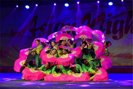 洲之夜走进苏里南 绽放多彩民族情(图)-中国侨