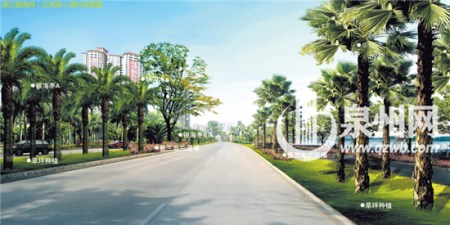 滨江路南段提升效果图 滨江路南段提升效果图