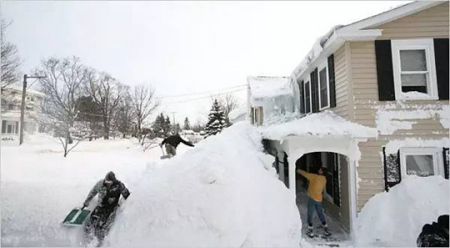 美国中东部地区很多城市被大雪覆盖 美国中东部地区很多城市被大雪覆盖
