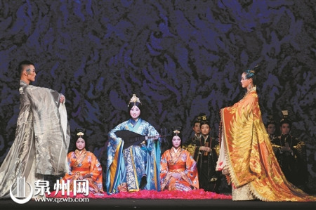 泉州南音新作《凤求凰》(智勇 摄) 泉州南音新作《凤求凰》(智勇 摄)