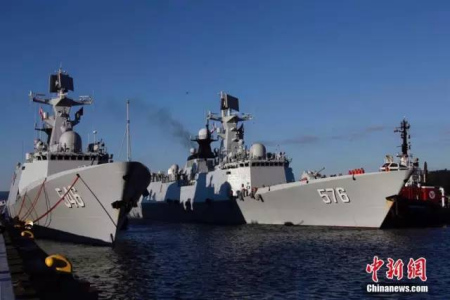 2016年12月,中国海军舰艇编队时隔十年后重访加拿大 2016年12月,中国海军舰艇编队时隔十年后重访加拿大