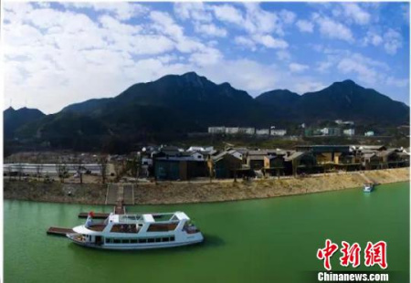 千峡湖生态旅游度假区。青田旅委提供