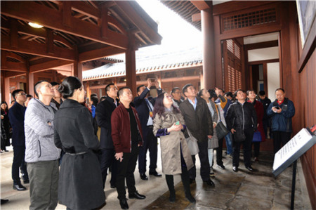 参观船政格致园 参观船政格致园