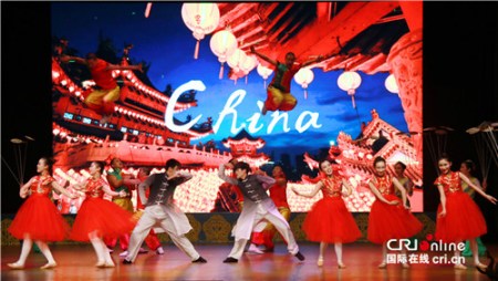 河南艺术团体带来的舞蹈节目