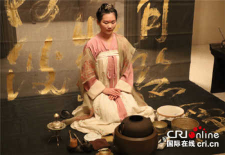古韵十足的茶道表演 古韵十足的茶道表演