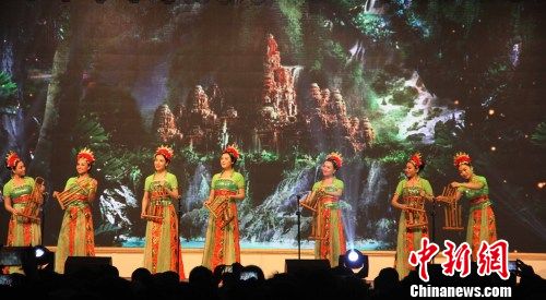 印尼器乐舞蹈。林永传 摄 印尼器乐舞蹈。林永传 摄