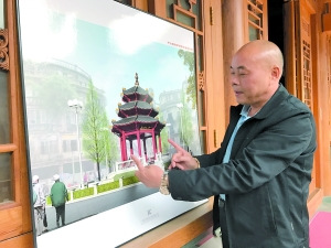 黄茂雄介绍重建过程。 黄茂雄介绍重建过程。