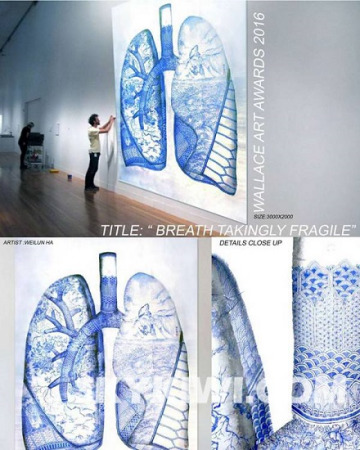 梁伟伦获奖作品。(新西兰天维网图片) 梁伟伦获奖作品。(新西兰天维网图片)