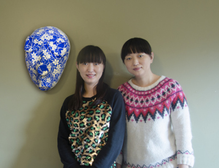 旅美华人姐妹密歇根州举办艺术展 聚焦 环境 (