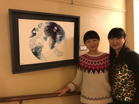 旅美华人姐妹密歇根州举办艺术展 聚焦环境(