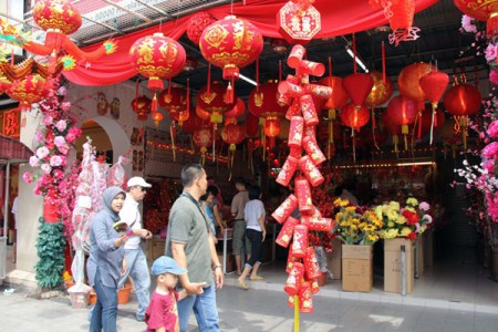 马来西亚吉隆坡唐人街(来源于人民网) 马来西亚吉隆坡唐人街(来源于人民网)