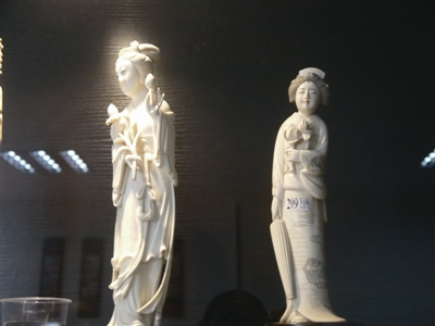 象牙雕作品。 象牙雕作品。