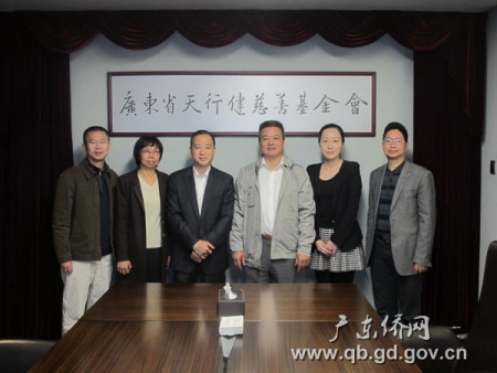 蔡伟生副主任一行与蔡光先生合影 蔡伟生副主任一行与蔡光先生合影