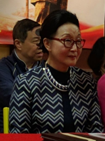 著名侨领、飞虎队历史委员会名誉主席方李邦琴。(侨报资料图片,记者张苗摄) 著名侨领、飞虎队历史委员会名誉主席方李邦琴。(侨报资料图片,记者张苗摄)