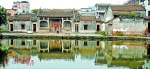 广州黄埔村的胡氏宗祠（广州日报全媒体记者 邱伟荣 摄）