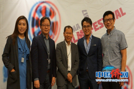评委合影。(全美中华青年联合会供图) 评委合影。(全美中华青年联合会供图)