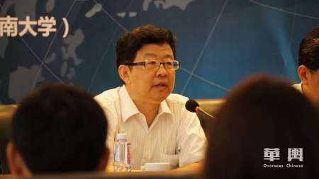 国务院侨办宣传司许玉明司长。 国务院侨办宣传司许玉明司长。