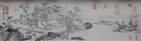 (苏绣国家级传承人姚惠琴参展作品《唐寅山水》) (苏绣国家级传承人姚惠琴参展作品《唐寅山水》)