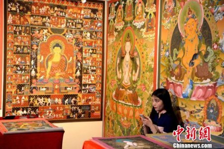尼泊尔展馆。 王东明 摄 尼泊尔展馆。 王东明 摄