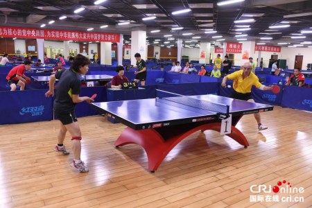 文化节乒乓球比赛现场 文化节乒乓球比赛现场