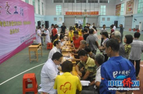 图为义诊活动现场。林浩 摄 图为义诊活动现场。林浩 摄