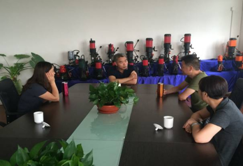 与博世特工具有限公司董事长陆春茂座谈 与博世特工具有限公司董事长陆春茂座谈