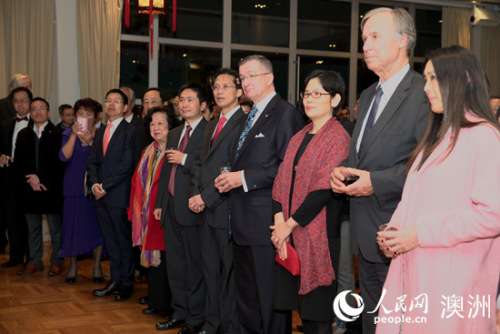 中国驻悉尼总领馆举行庆祝香港回归20周年招待会(摄影 贺吉)