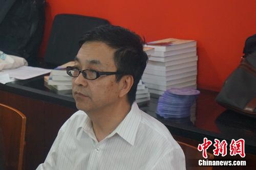 中国民间对日索赔联合会会长童增。汤琪 摄 中国民间对日索赔联合会会长童增。汤琪 摄