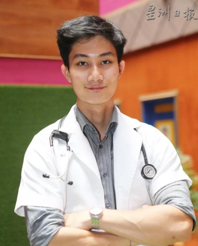 宋智亮目前就读于马来亚大学医学系，他在忙于课业的同时，也积极主办和参与公益跑。(马来西亚《星洲日报》)