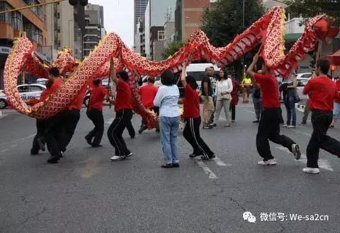 古风韵味的市中心唐人街。（南非侨网微信公众号）