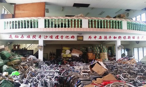 远征军纪念馆已沦为仓库。 远征军纪念馆已沦为仓库。