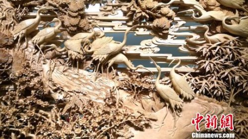 国家级非物质文化遗产——东阳木雕 东阳宣传部提供 国家级非物质文化遗产——东阳木雕 东阳宣传部提供