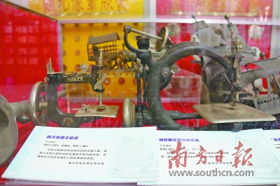 收藏于梅州市客侨博物馆内的各种“洋物件”,大多由“水客”从南洋带回家乡。 收藏于梅州市客侨博物馆内的各种“洋物件”,大多由“水客”从南洋带回家乡。