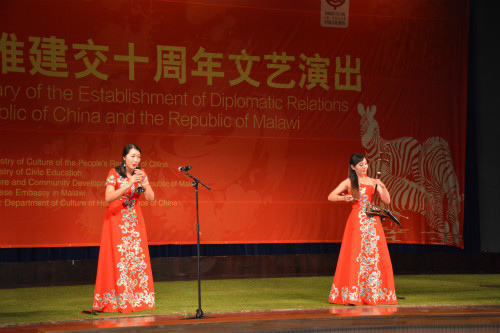 民乐表演。 民乐表演。