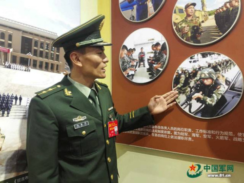 展览现场 解放军报记者 吴敏 摄 展览现场 解放军报记者 吴敏 摄