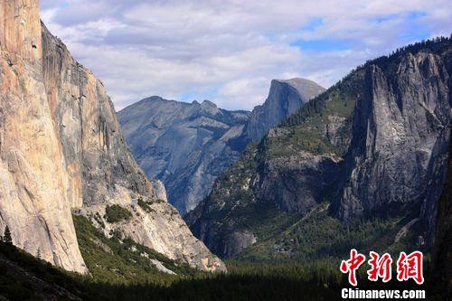 图为优胜美地国家公园。 图为优胜美地国家公园。