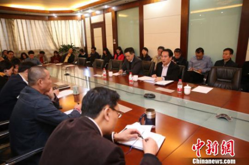 专题学习会现场。 韩海丹 摄 专题学习会现场。 韩海丹 摄