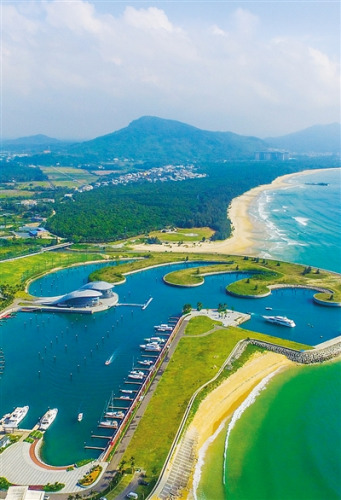 万宁石梅湾美景。高林 摄 万宁石梅湾美景。高林 摄