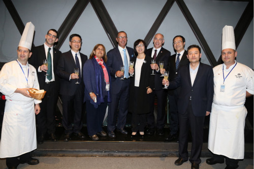 以色列文化夜活动到场嘉宾合影。 以色列文化夜活动到场嘉宾合影。