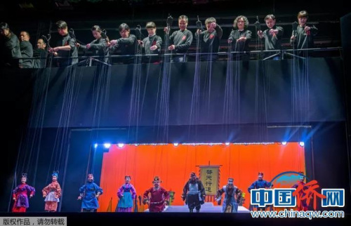 “相机摄”福建泉州，提线木偶剧《卢俊义》是国家级非遗。