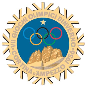 1956年第7届科蒂纳丹佩佐冬奥会会徽 1956年第7届科蒂纳丹佩佐冬奥会会徽