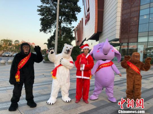 厦门灵玲国际马戏城,打造原汁原味的圣诞节欢乐氛围。 林来生 摄 厦门灵玲国际马戏城,打造原汁原味的圣诞节欢乐氛围。 林来生 摄