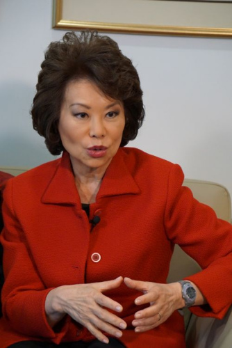 赵小兰 (图片来源:侨报记者徐一凡摄) 赵小兰 (图片来源:侨报记者徐一凡摄)